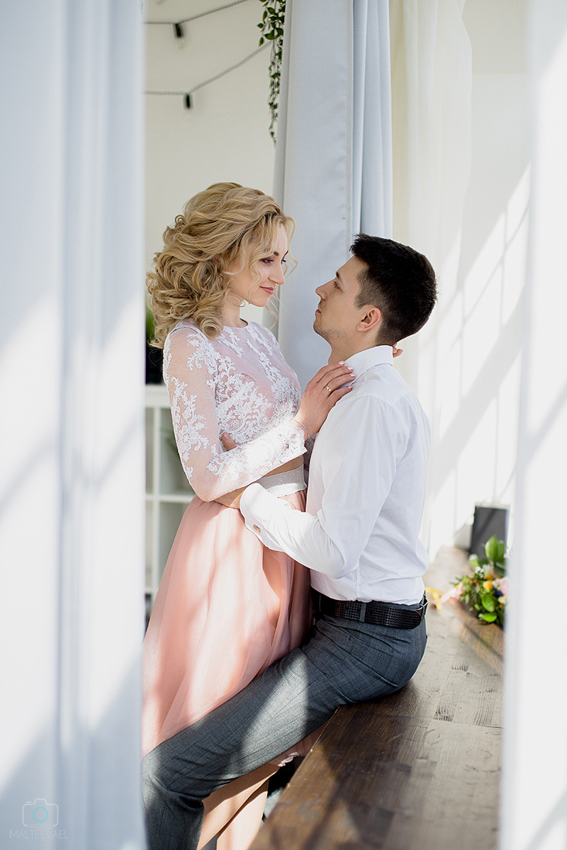 Весенняя свадебная прогулка. Фотограф в Самаре Мальтеева Эльвира