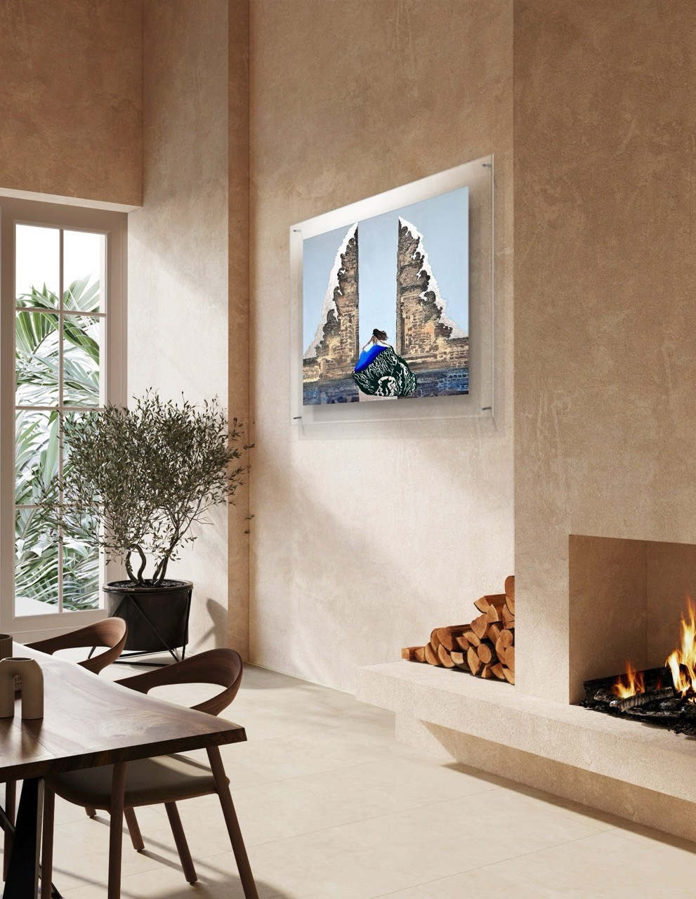 Серия «Волшебница Изумрудного Востока». Картины пейзаж