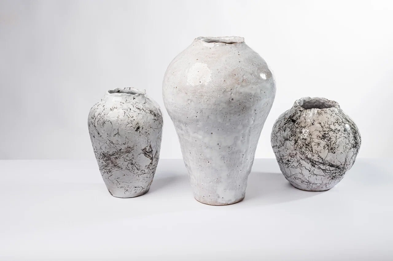 Белый сосуд. Арт-керамика Катерины Жизневской