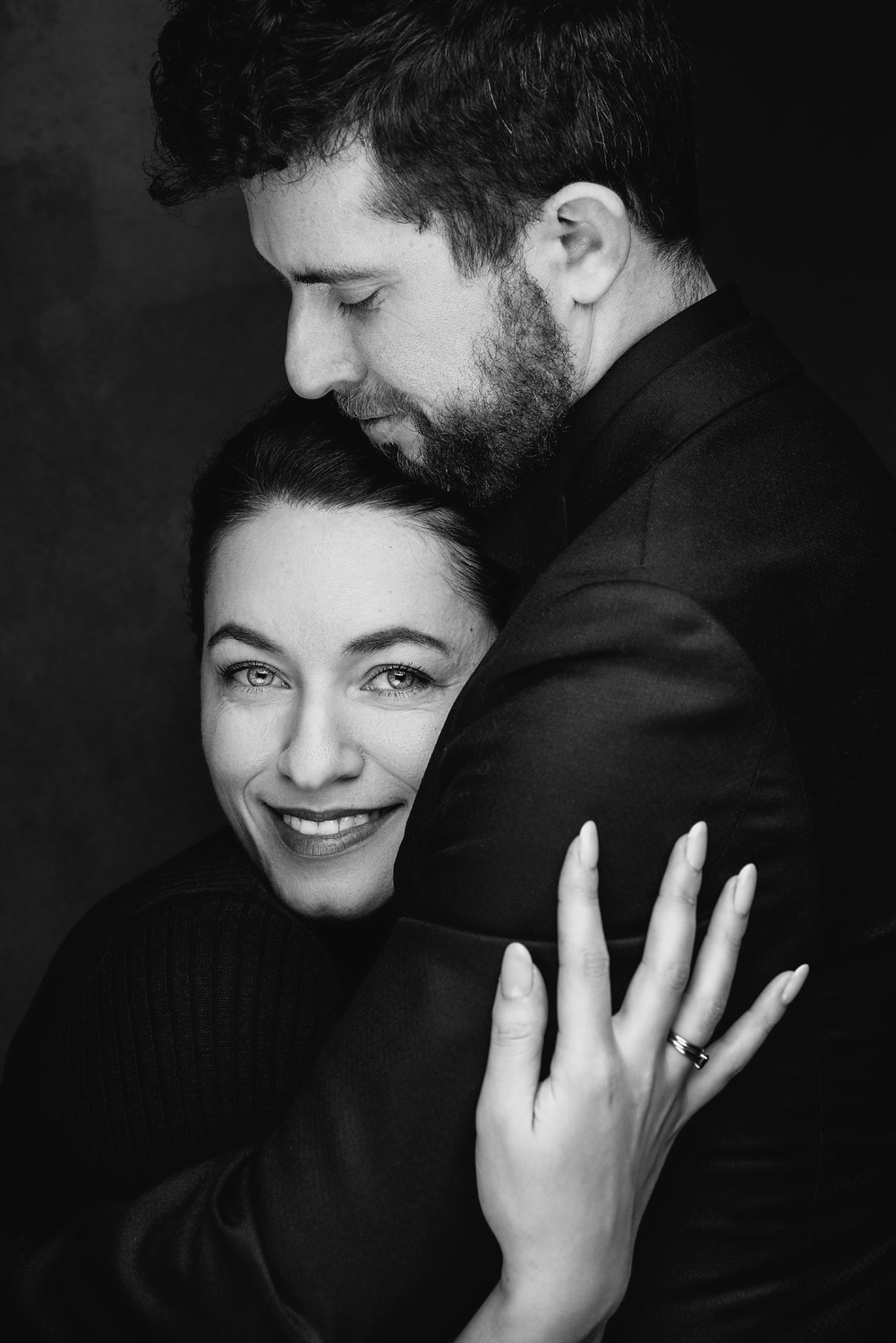 U-ray: Художественный чёрно-белый портрет. U-ray