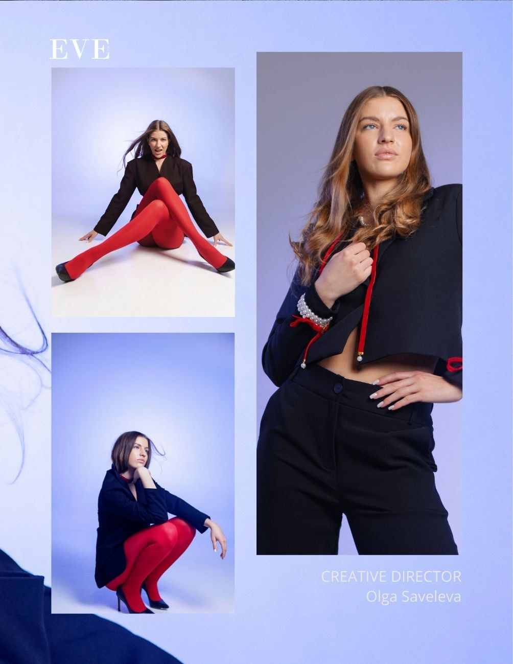 Новогодняя история в журнале EVE. Портретный фотограф в Санкт-Петербурге Савельева Ольга