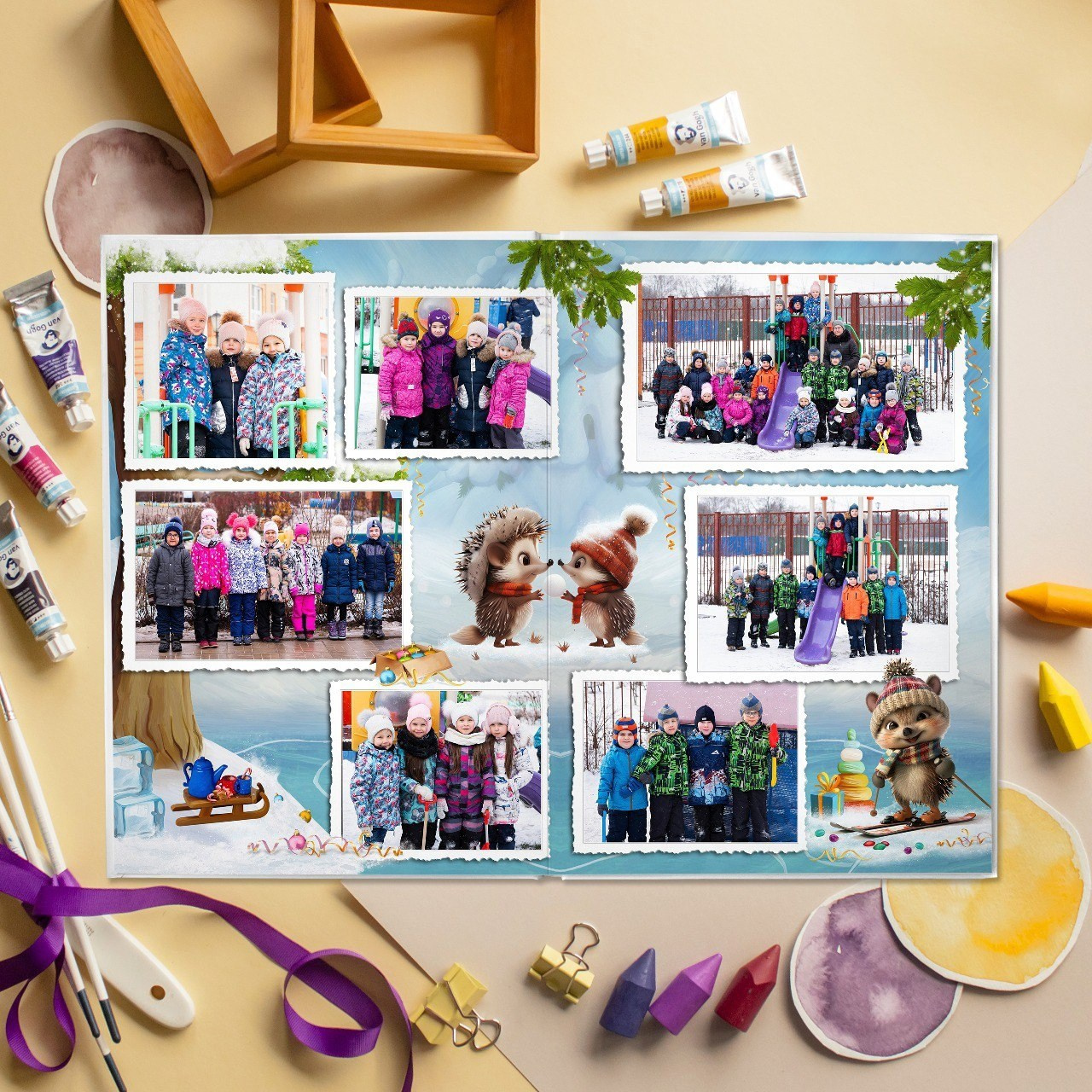Дизайны альбомов для детских садов. Главная