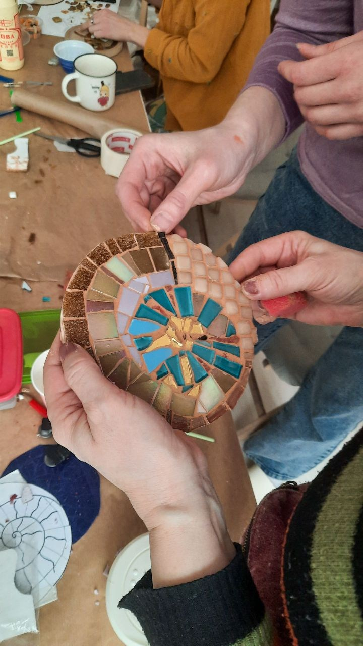 Мозаика + Вино. Belay.Art