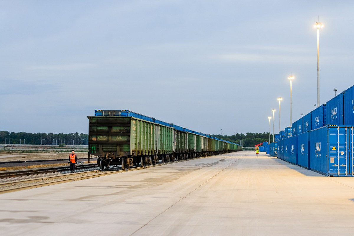 Транспортно-логистический терминал «Сибирский». Фотограф Сергей Сергеев