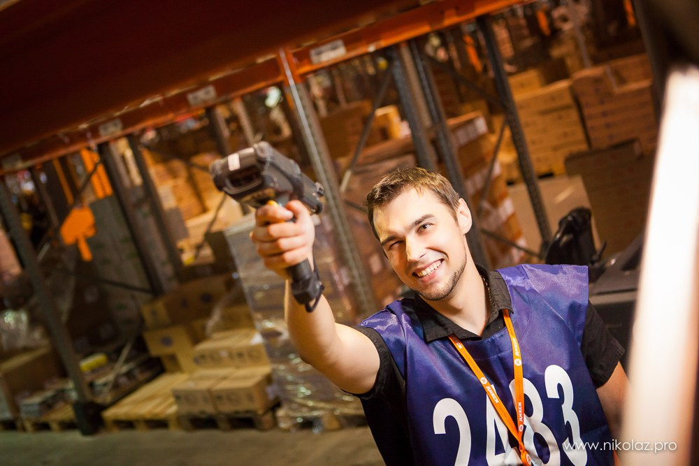 ДИКСИ склад. Видеооператор/Фотограф Николай Завьялов