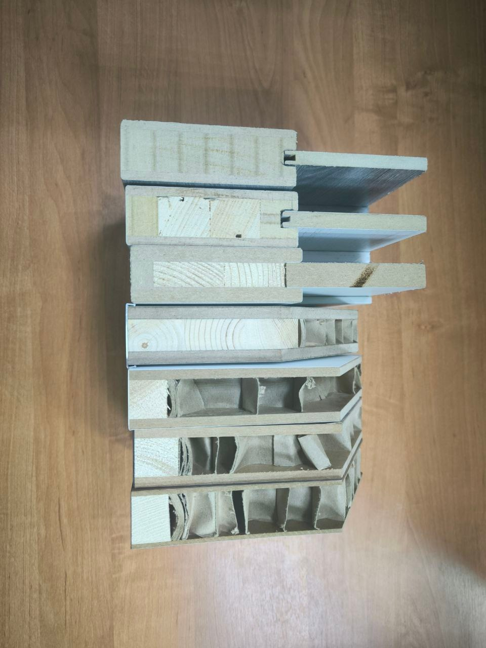 Конструктив полотен в разрезе. Портфолио