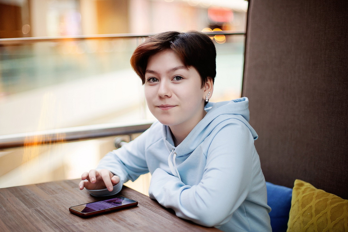 Фотосессия сестричек в ТЦ. Детский и семейный фотограф в Москве Левандовская Анастасия