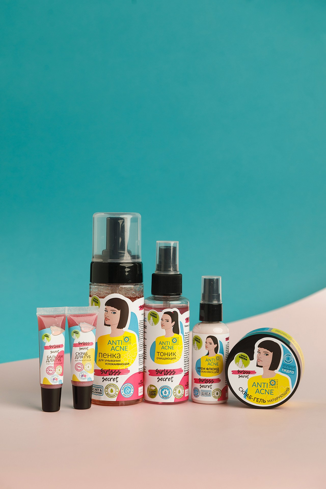 Предметная фотосъемка косметики. Профессиональный фотограф в Новосибирске