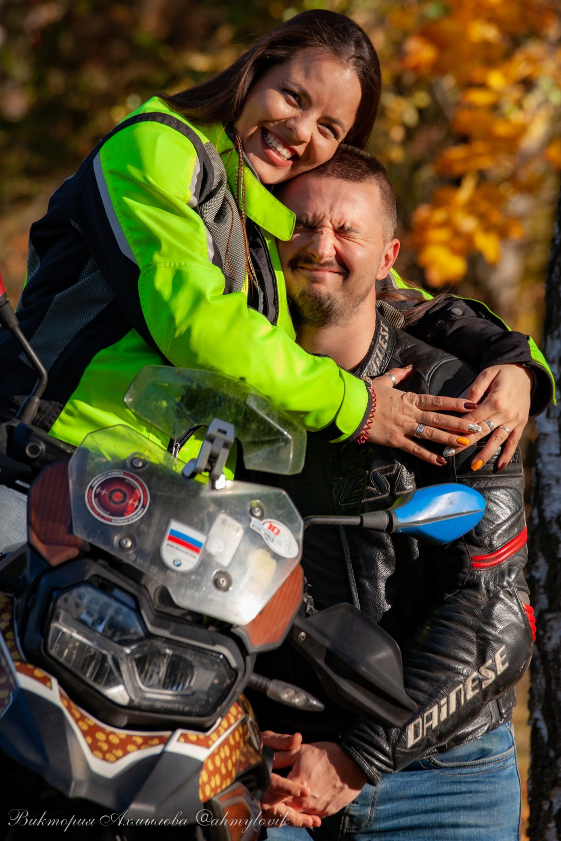 Маша Печенька (BMW GS1200). Виктория Ахмылова. Фотограф в Москве