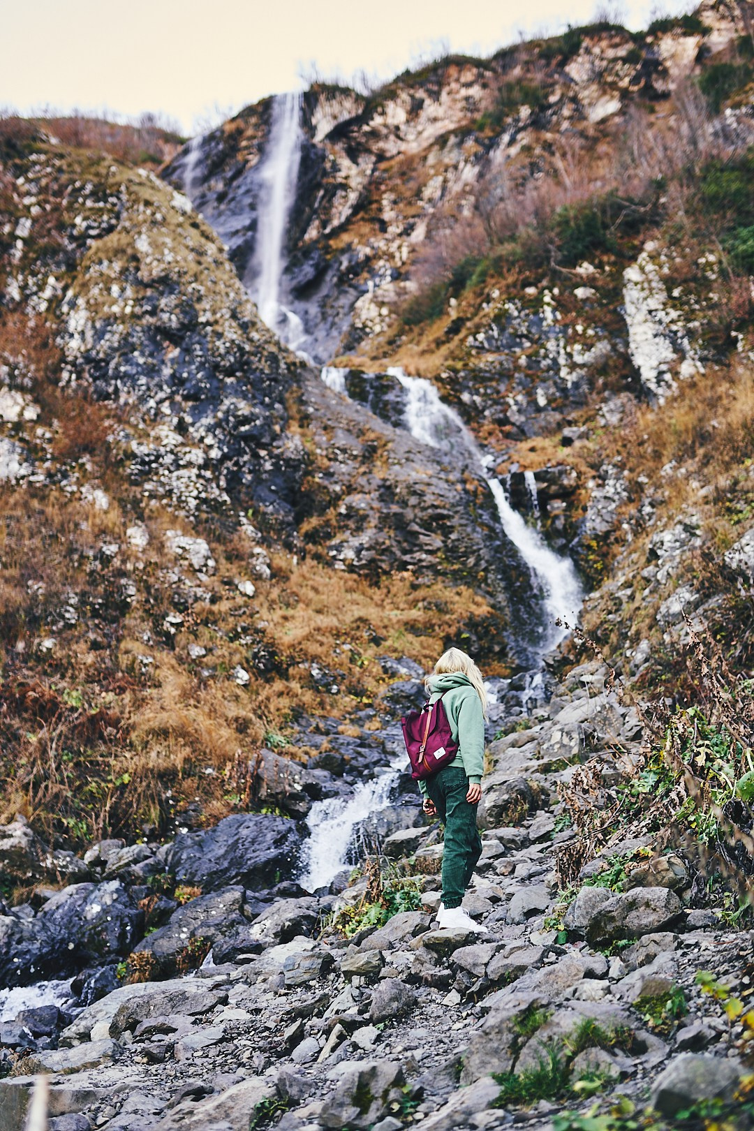 Фотографии с похода на водопад Поликария. Фотограф в Сочи Катя Гончарова