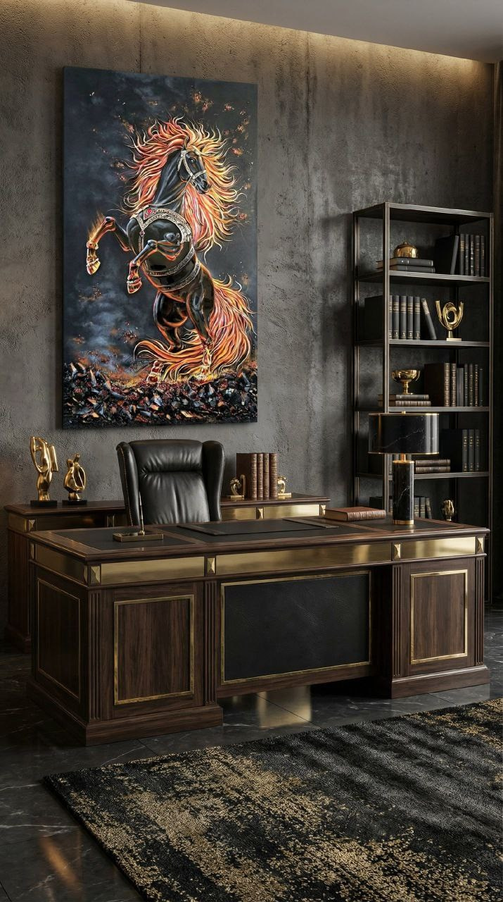 Конь-огонь. Художник