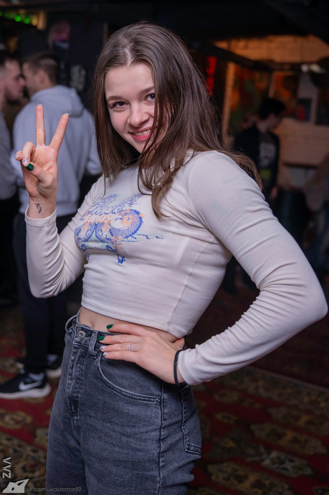 День рождения вокалиста группы Cookie's Band в баре «Дело Не В Тебе». Фотограф в Красноярске Владимир З