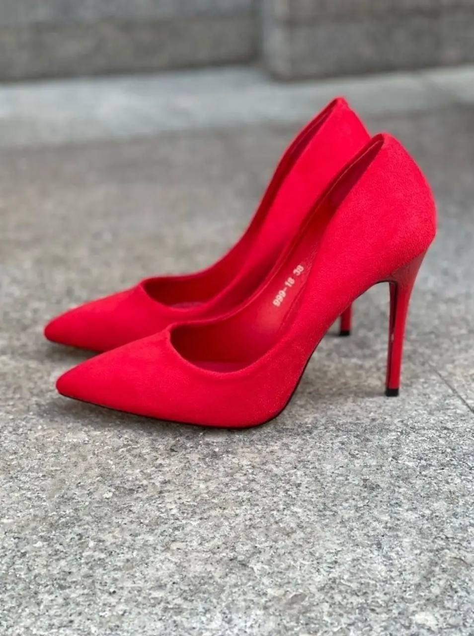 Туфли красные. Размер 39