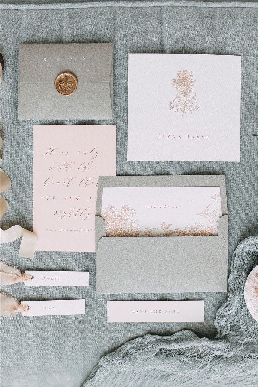 Стильная зимняя свадьба