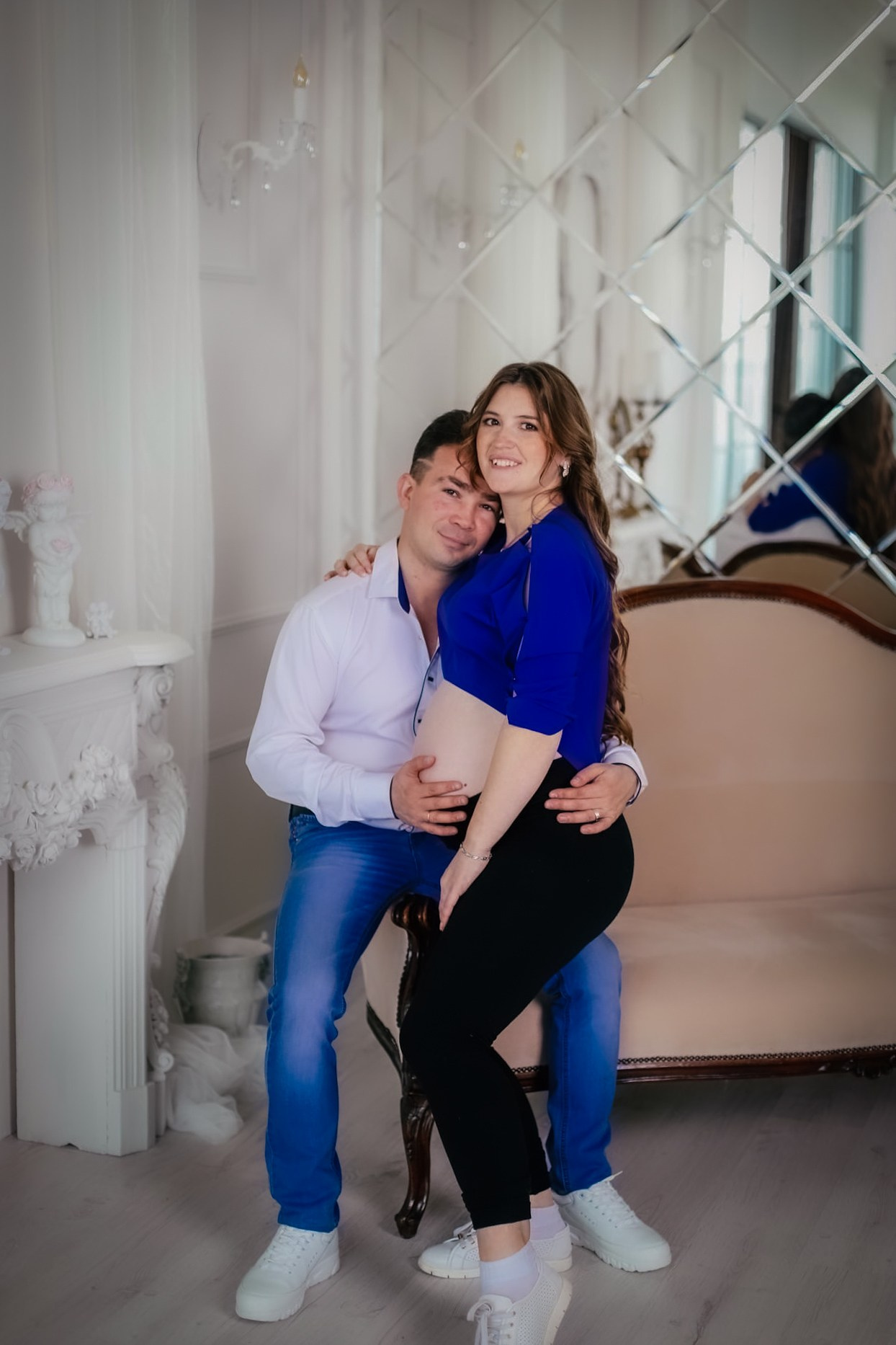 В ожидании чуда… Анастасия. Фотограф беременности и семейных историй Эльвира Акарибе в городе Краснодар!