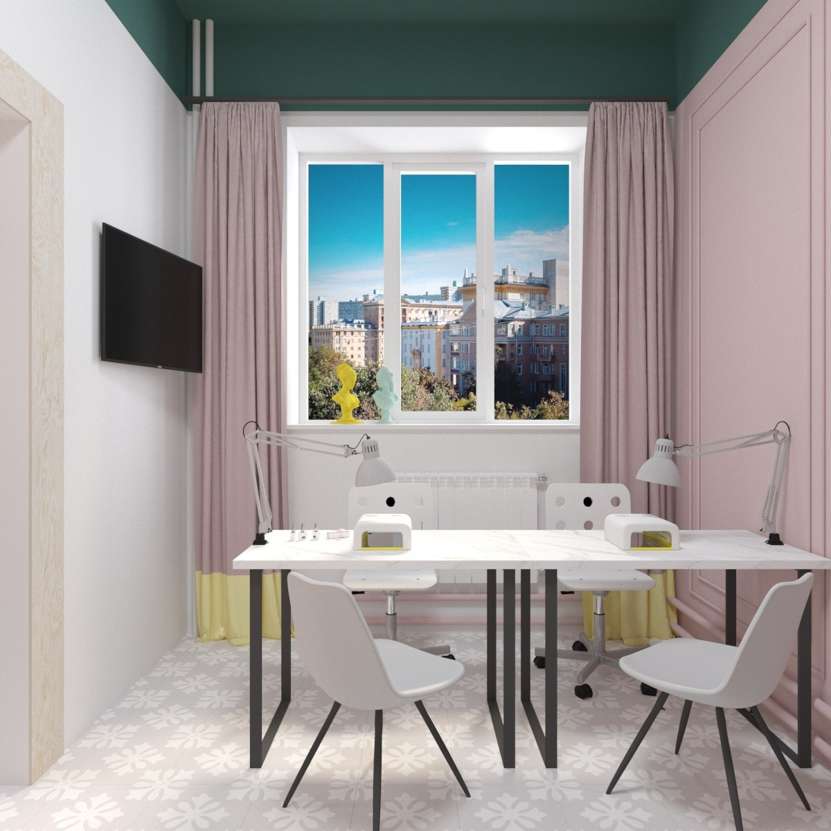 Студия маникюра. Дизайнер интерьеров в Санкт-Петербурге 🏠