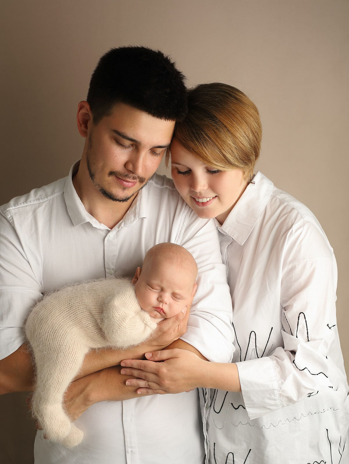 Семейные кадры. Фотограф новорождённых в Казани Нейля Гильмутдинова ньюборн