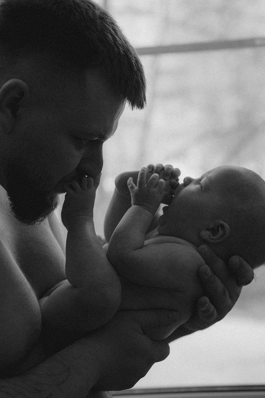 Вася, Даша и Василиса. Семейный фотограф • Домашние съемки в Нижнем Новгороде
