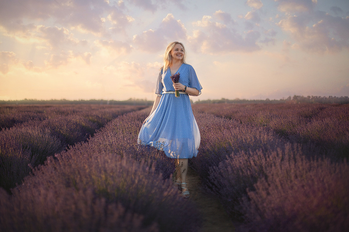 Лавандовые поля. Фотограф в Волгодонске Елена Орешкина