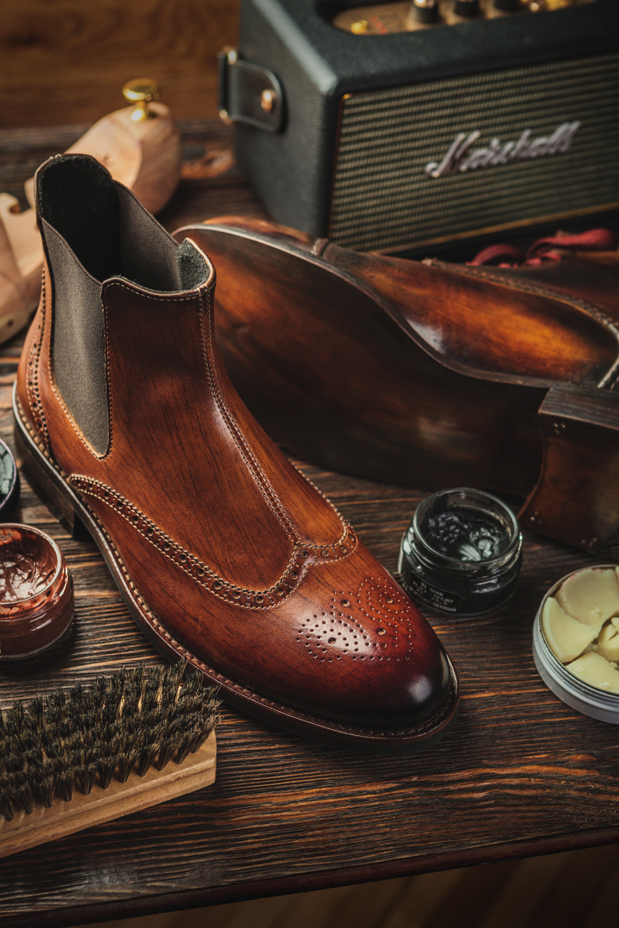 Предметная имиджевая фотосъемка обуви