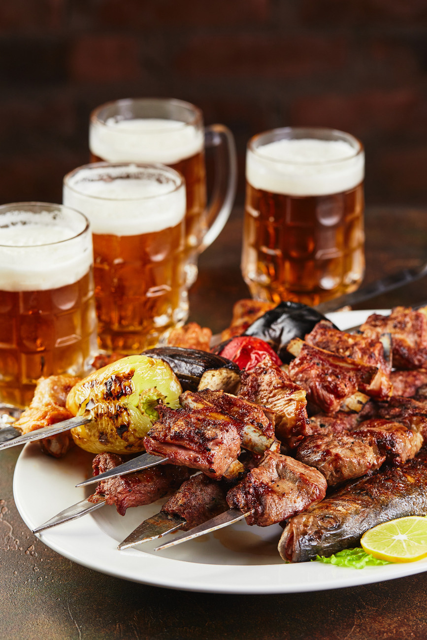 Фотосъемка еды для ресторанов, меню, доставки. Фудфото и предметная съемка, Москва. Burakova&Prigarin Photography