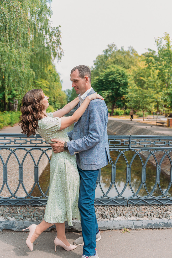 Айрат и Алия. Фотопрогулка в Парке Урицкого