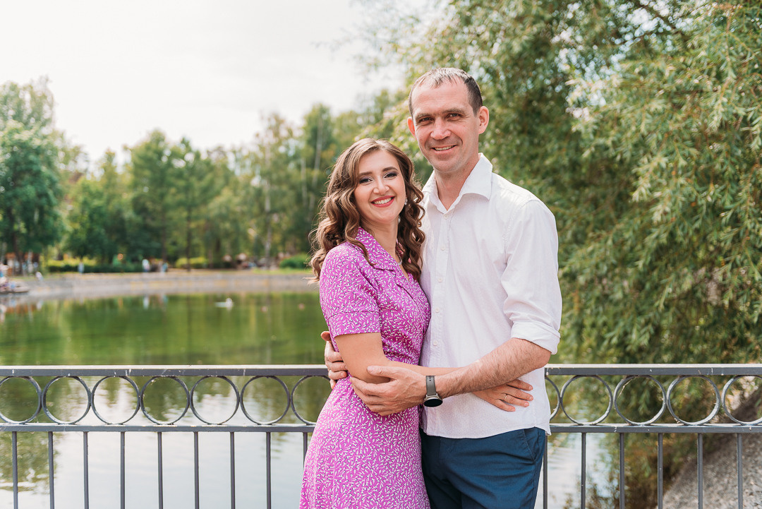Айрат и Алия. Фотопрогулка в Парке Урицкого