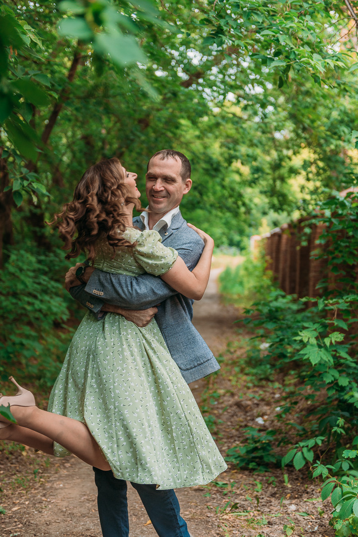 Айрат и Алия. Фотопрогулка в Парке Урицкого