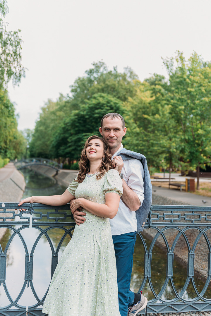 Айрат и Алия. Фотопрогулка в Парке Урицкого