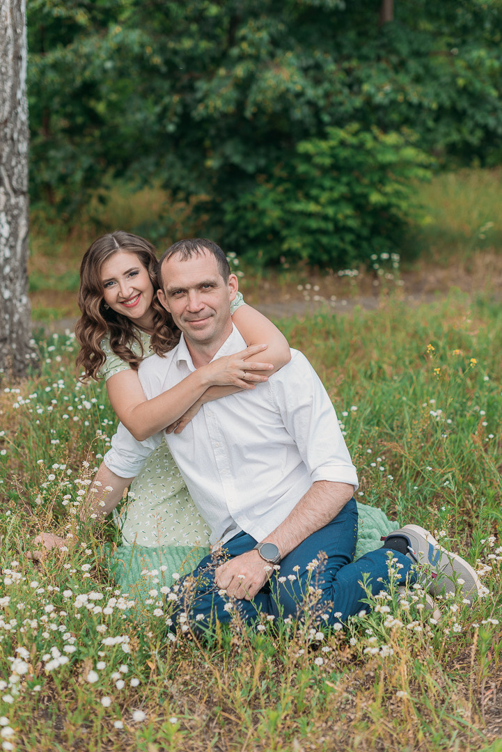 Айрат и Алия. Фотопрогулка в Парке Урицкого