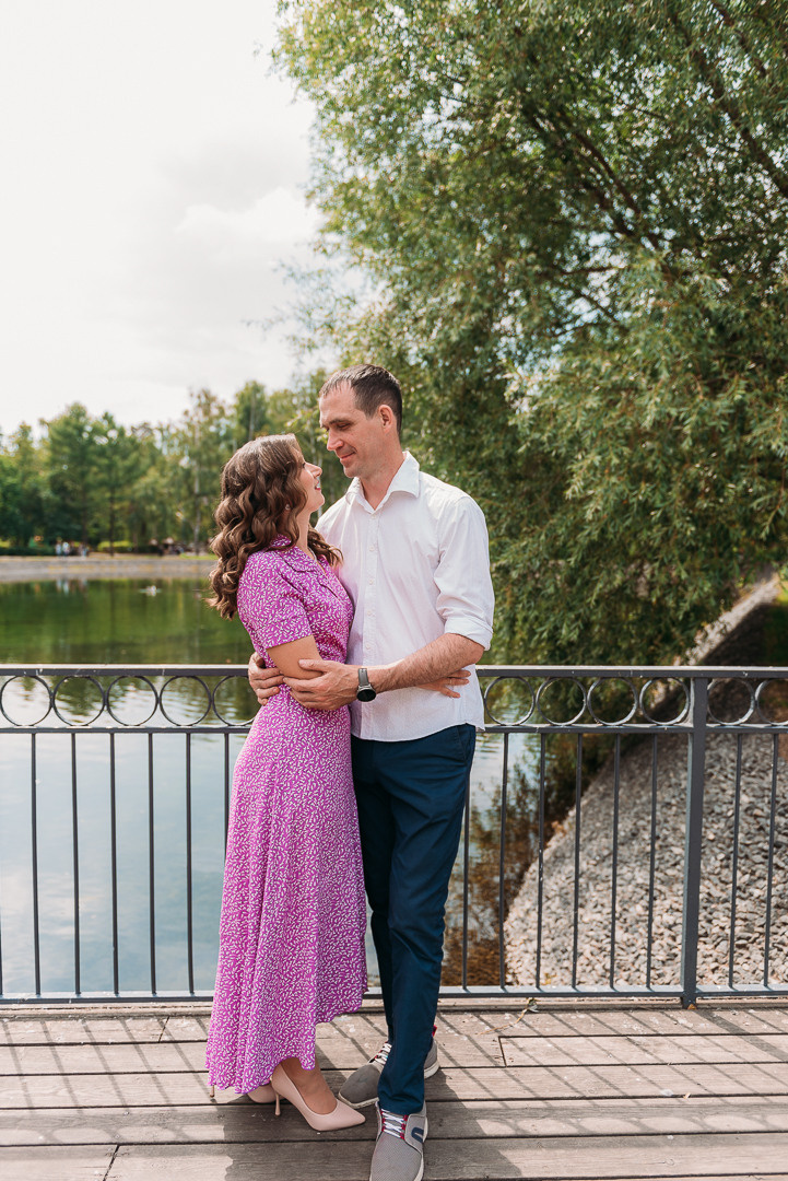 Айрат и Алия. Фотопрогулка в Парке Урицкого