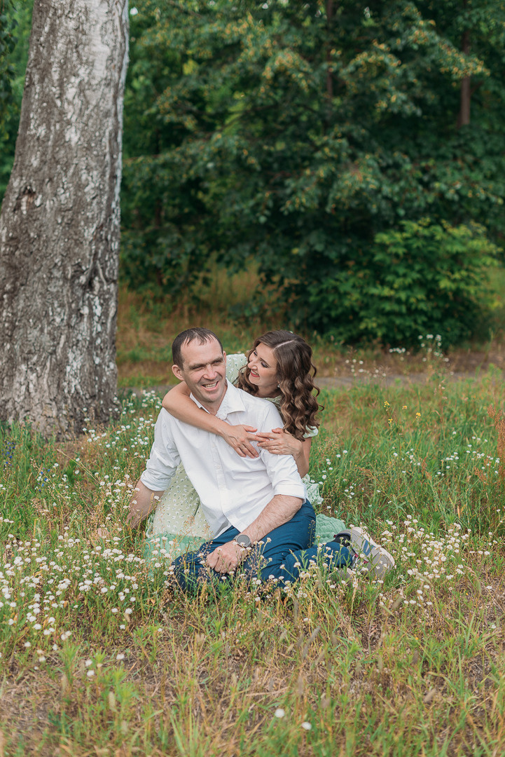 Айрат и Алия. Фотопрогулка в Парке Урицкого