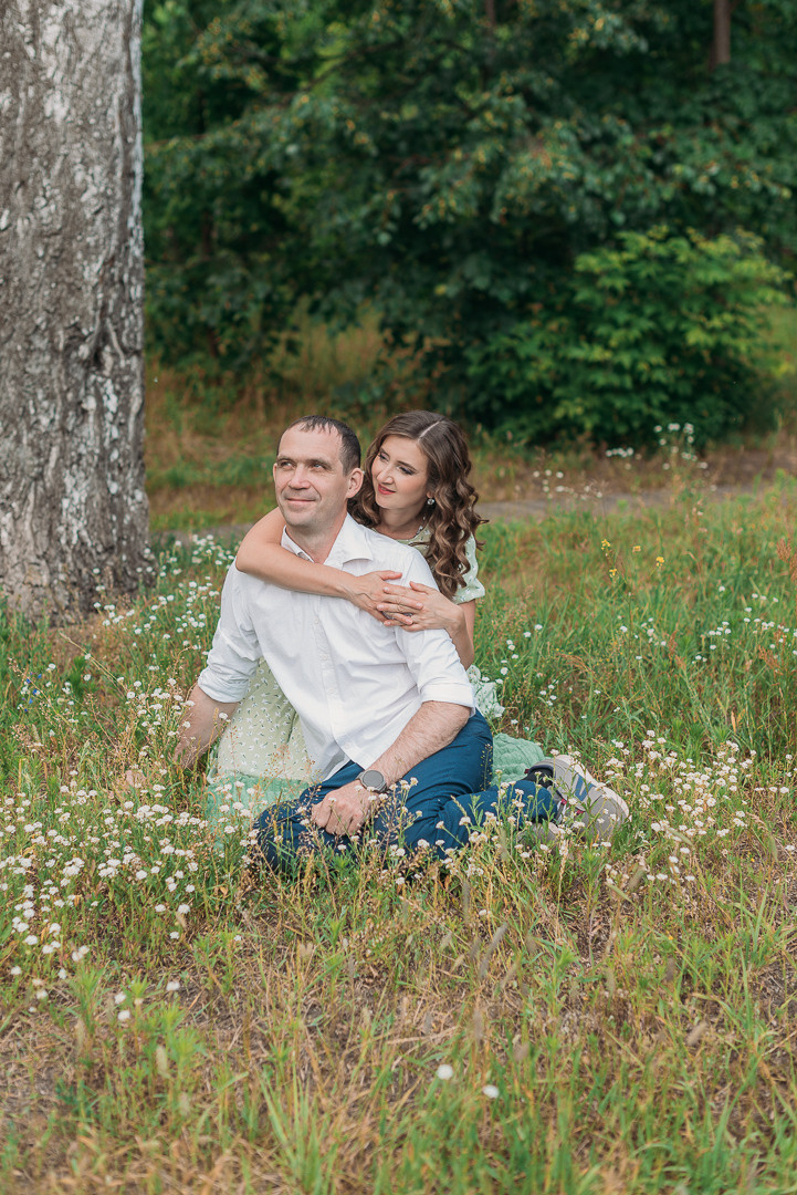 Айрат и Алия. Фотопрогулка в Парке Урицкого