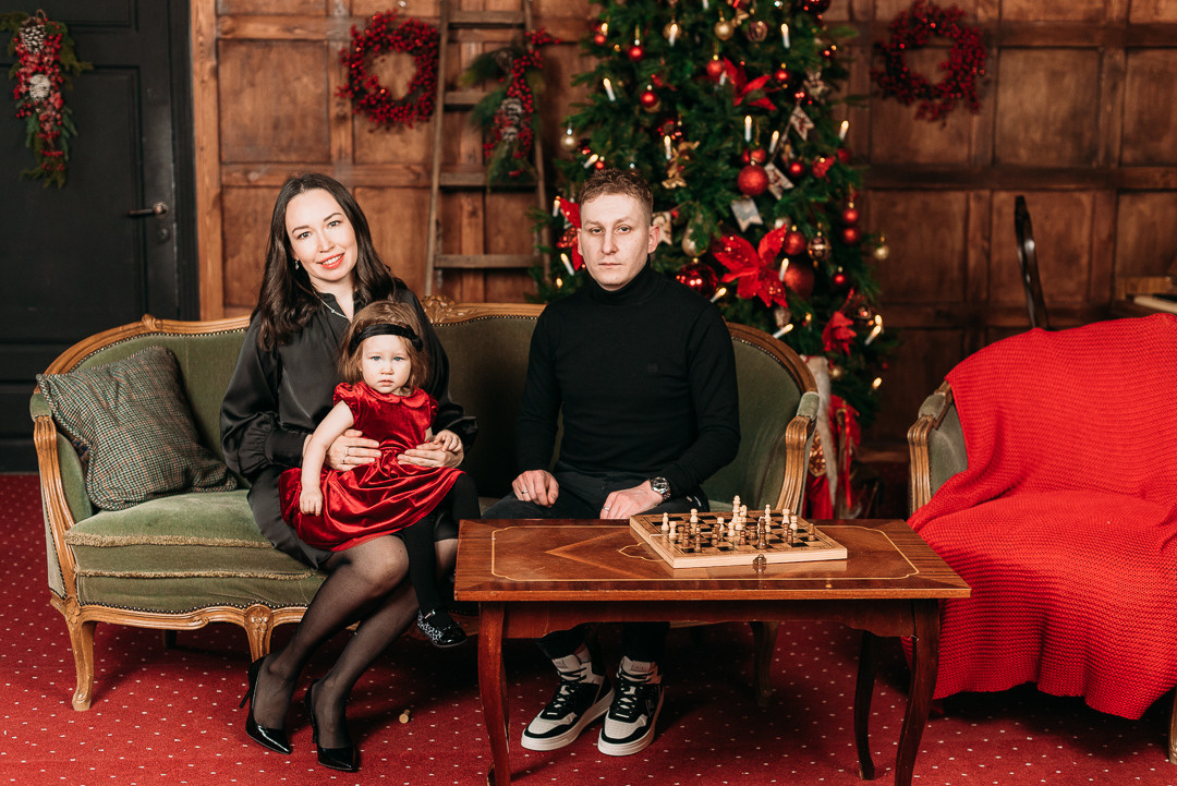 Новогодняя фотосессия. Филатовы