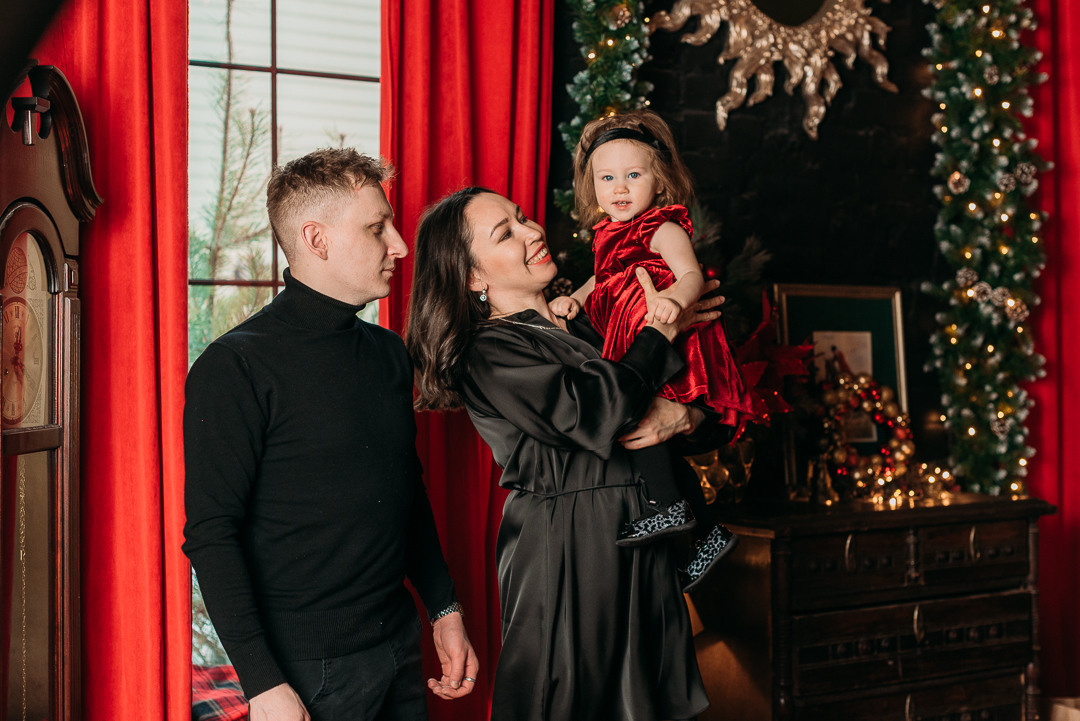 Новогодняя фотосессия. Филатовы