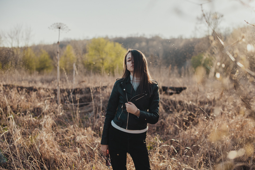 Прогулка. Юля