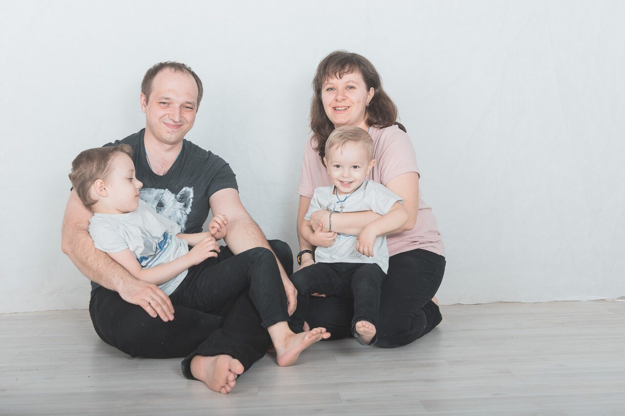 Баженовы. Студийная съёмка