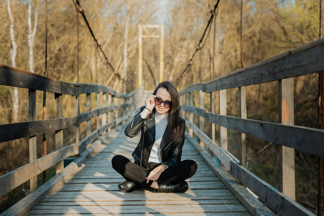 Прогулка. Юля