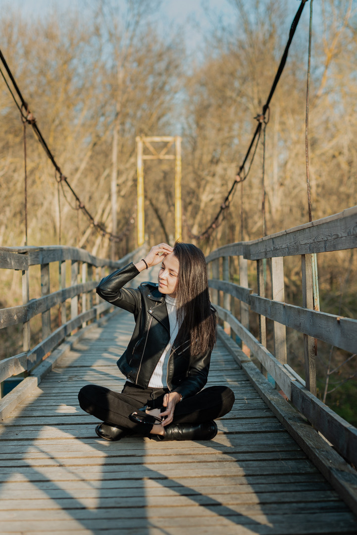 Прогулка. Юля