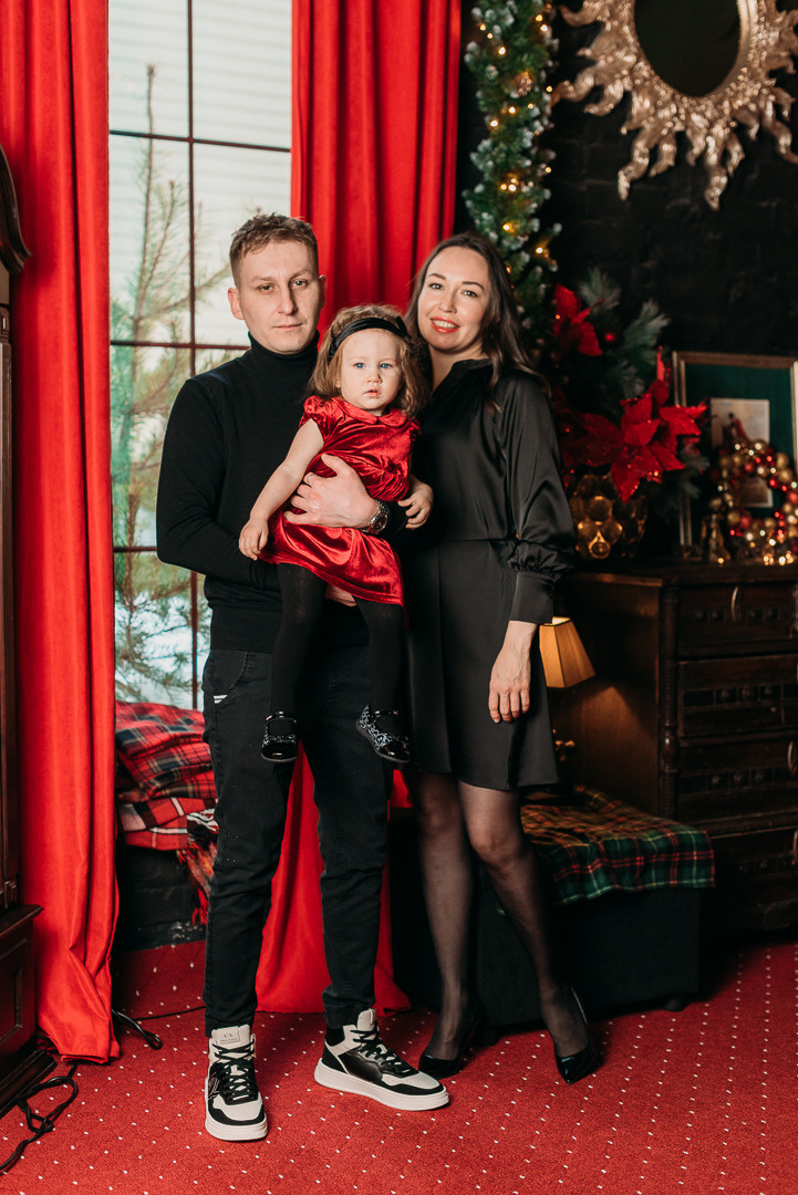 Новогодняя фотосессия. Филатовы