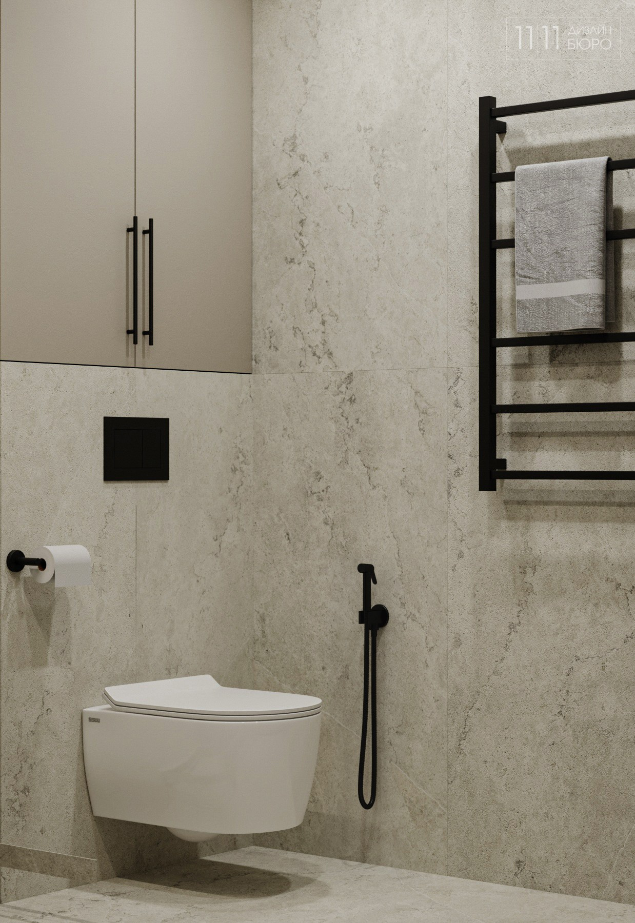 «Золотой песок» — проект квартиры во вторичном фонде. Дизайн-бюро 11/11, дизайн интерьера с индивидуальным подходом во Владивостоке