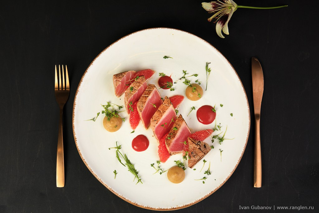 Фотографии еды для ресторанов. Фотограф Иван Губанов