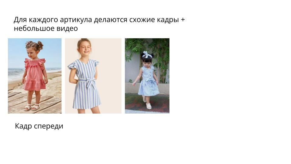 Съемка детской одежды на вальдберис в Петербурге. Фотосессия для маркетплейсов