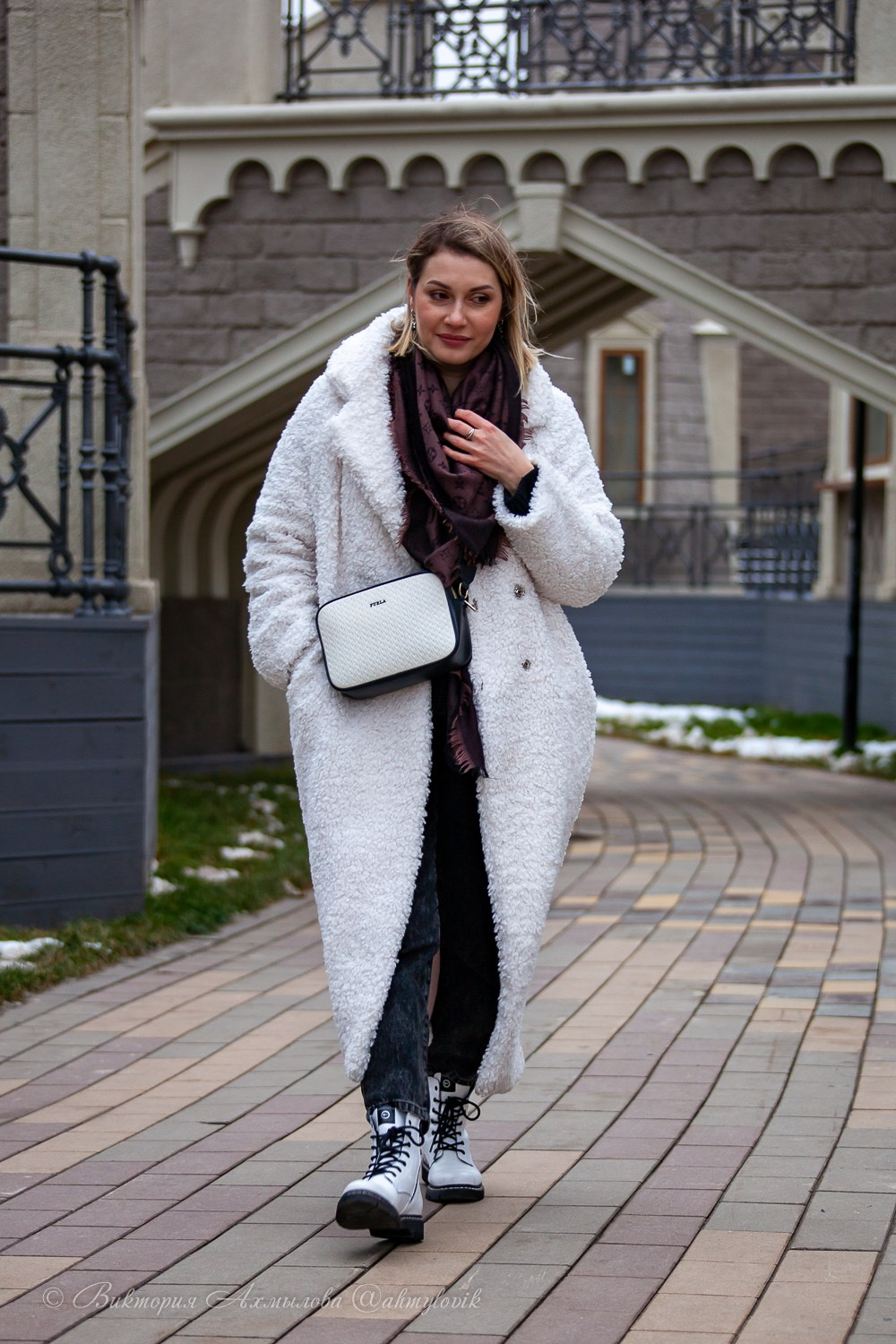 Прогулка с Хаски (Настя). Виктория Ахмылова. Фотограф в Москве