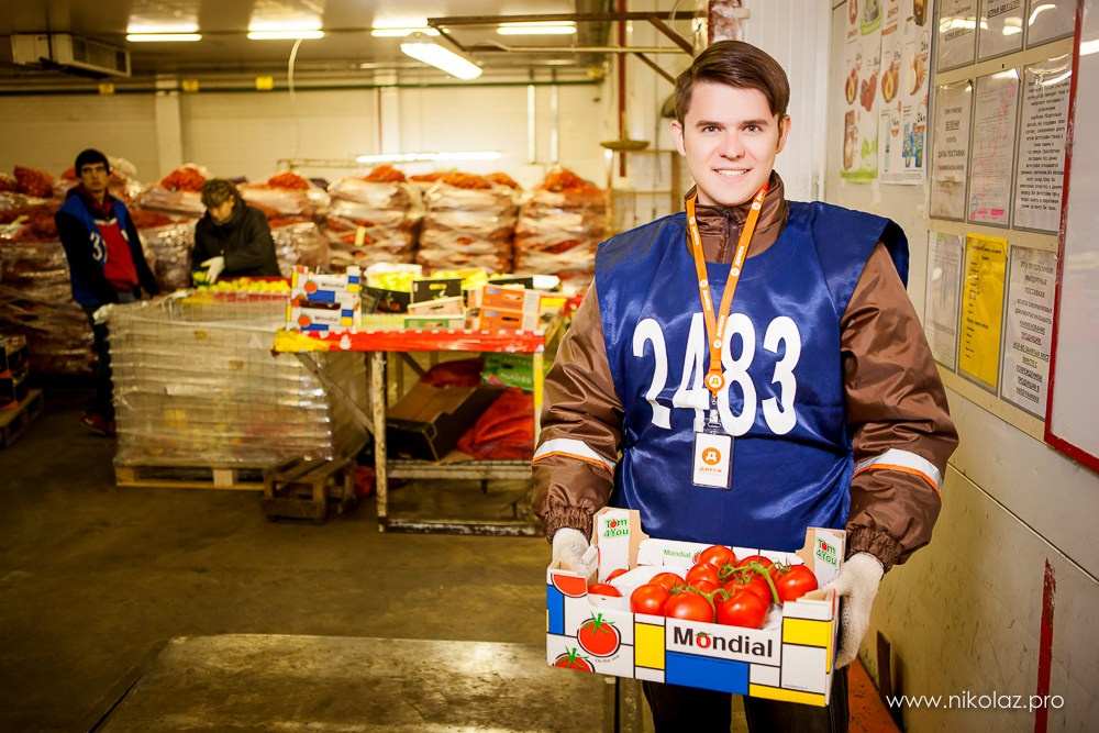 ДИКСИ склад. Видеооператор/Фотограф Николай Завьялов