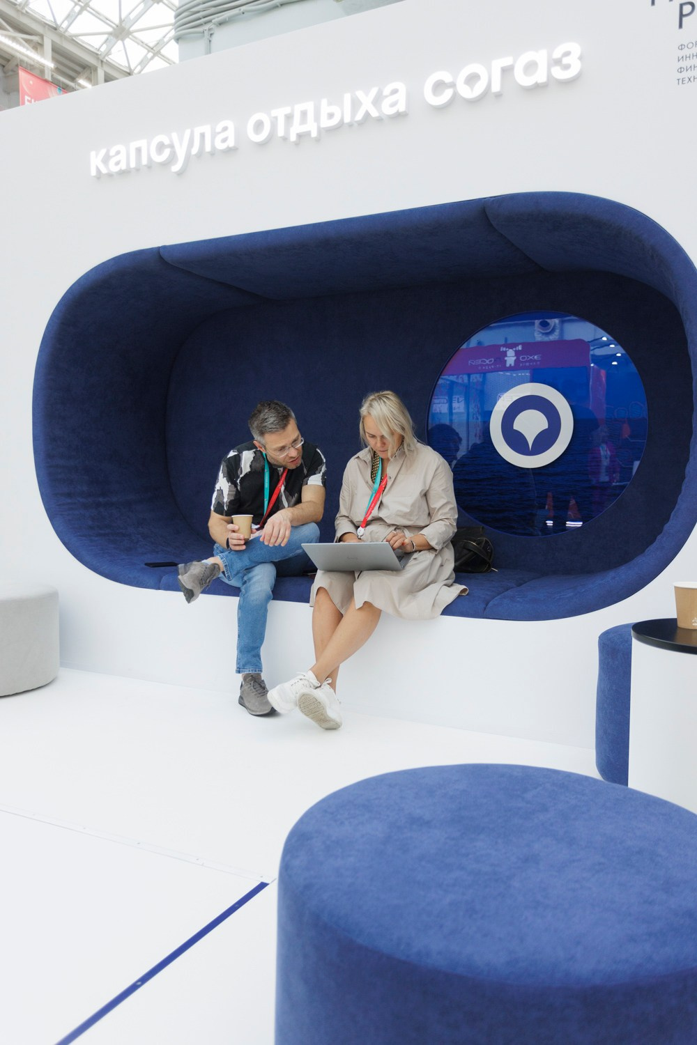 Sogaz “Health Capsule” Forum “Finnopolis”. Reportage and staged photographer Natalia Sannikova