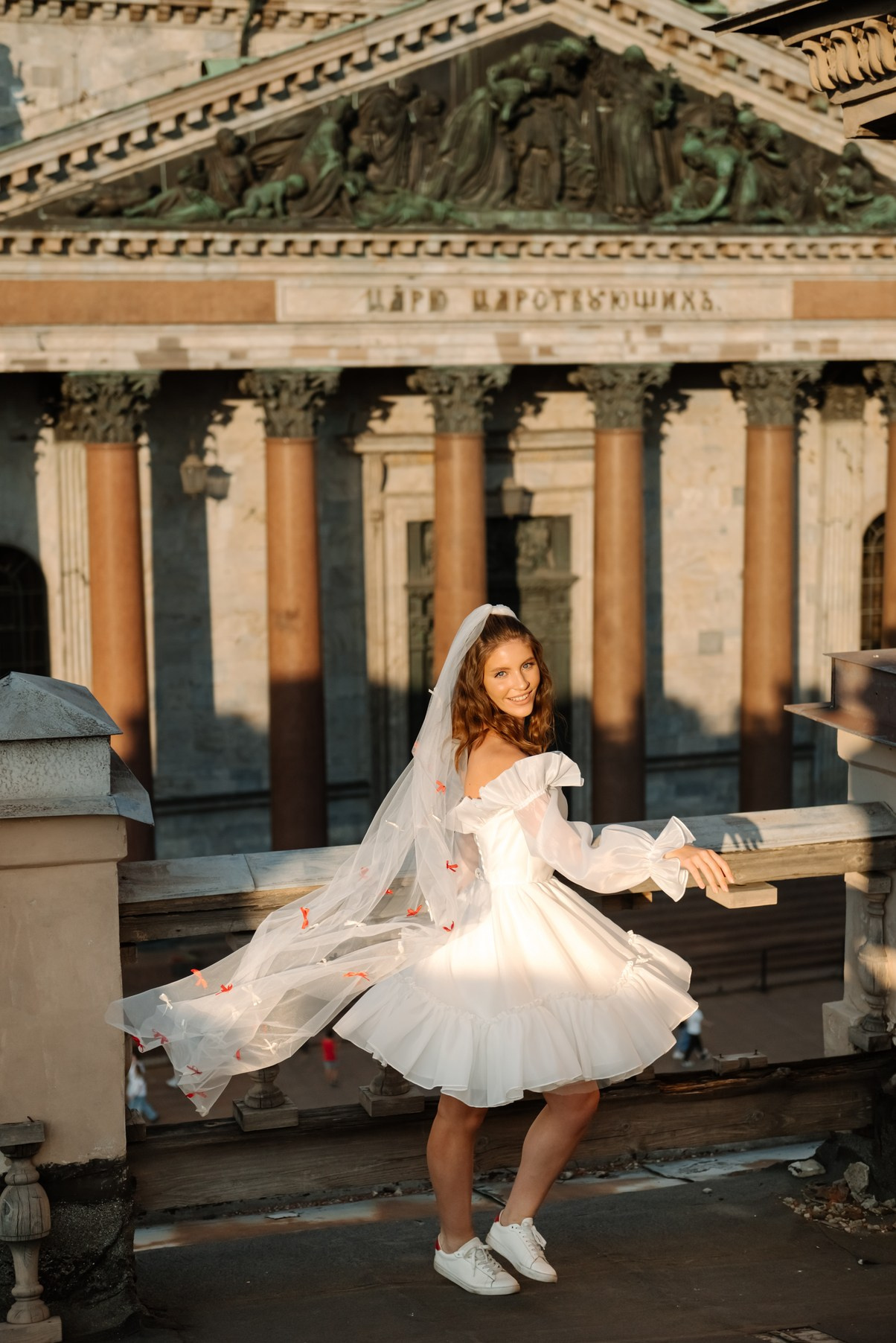 Крыша Исаакиевский собор. Свадебный и сеейный фотограф в Санкт-Петербурге Елена Худякова