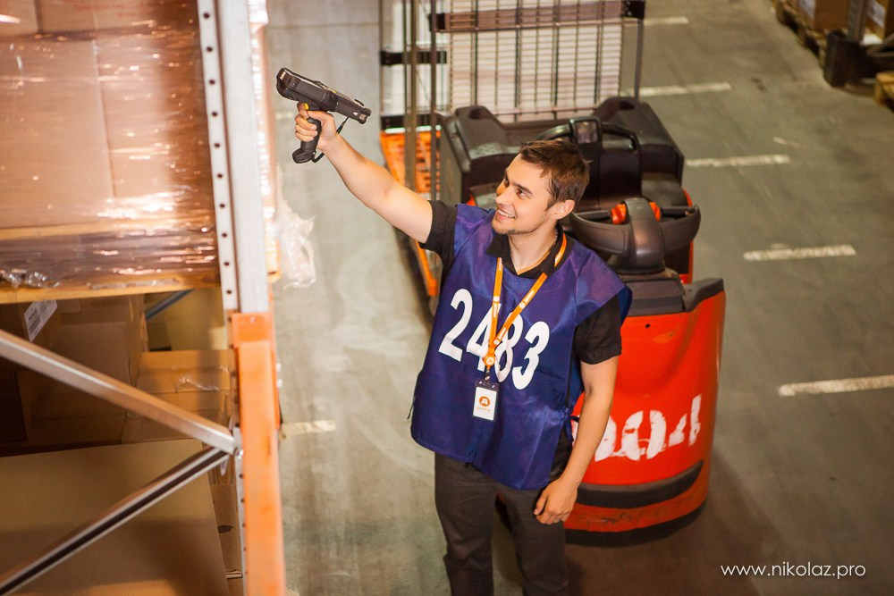 ДИКСИ склад. Видеооператор/Фотограф Николай Завьялов