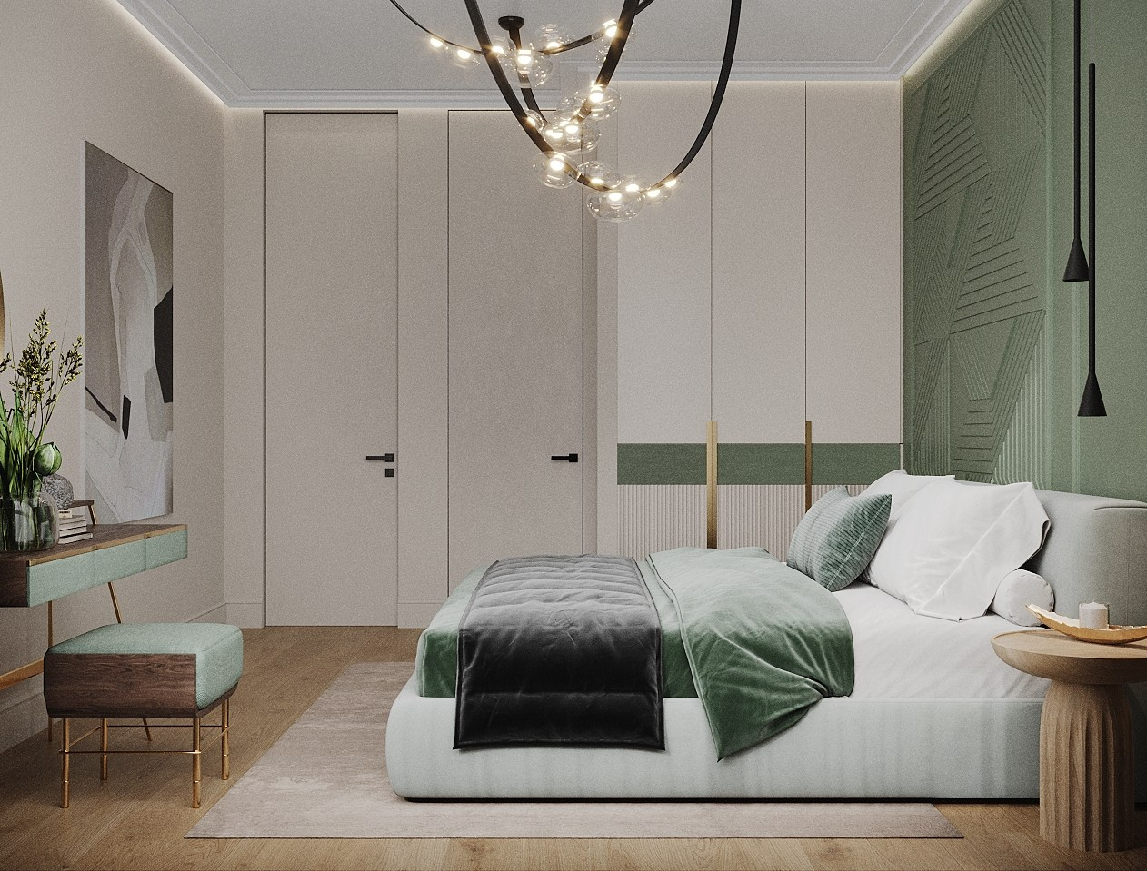 Сердце Столицы. Компактная квартира для сдачи в аренду. Дизайн интерьеров с Анастасией Рулевой