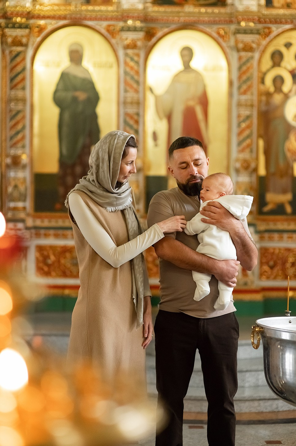 Таинство крещения. Детский и семейный фотограф в Переславле-Залесском Елена Усова